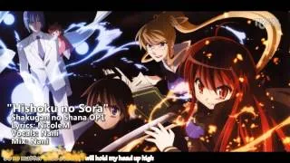 [TYER] English Shakugan no Shana OP1 - "Hishoku no Sora" [Ft.Nani]