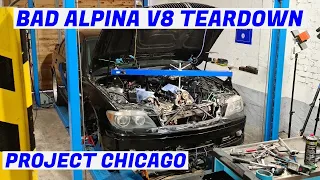 Broken Alpina Is Hiding Secrets and a NAIL, Literally - Supercharged B7 - Project Chicago: Part 2