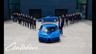 The First Customer BUGATTI CENTODIECI is Delivered