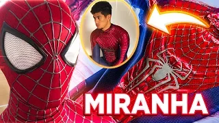 MINHA ROUPA DO HOMEM ARANHA DE 13 MIL REAIS