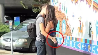 Top 3 Kissing Pranks (OMG MAKEOUTS) - Prank Invasion 2018