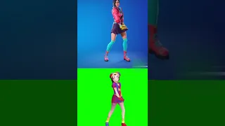 pomni dance like fortnite character, amazing digital circus