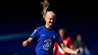 Pernille Harder Vs Leicester City || Goals, Assists, Fouls 26.02.2022