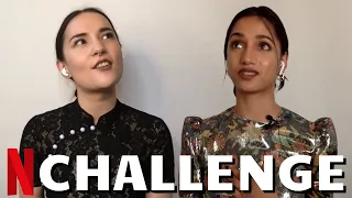 SHADOW AND BONE Cast Plays The "Switch Sides" Interview Challenge | Jessie Mei Li & Amita Suman