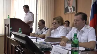 31 07 2015 коллегия прокуратуры Севастополя по итогам работы в 1 полугодии 2015 года