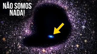 Cientistas descobriram uma lacuna no universo que desafia toda a lógica!