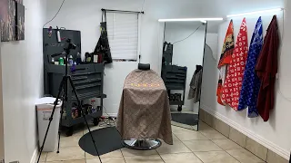 TURNING MY GARAGE INTO A BARBER STUDIO!