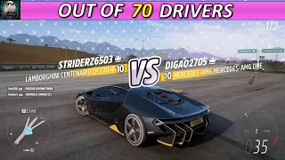 RECORD: A Rare 70 Player Lobby?! - Forza Horizon 5 Eliminator