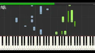 Gente Di Mare - Umberto Tozzi & Raf | Adelina Piano synthesia tutorial