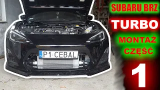 Projekt Subaru BRZ #2 Montaż turbo cz. 1 (GT86/BRZ/FRS)