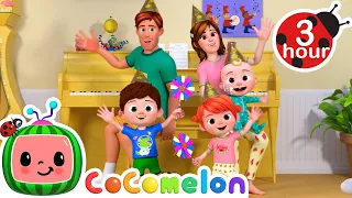 Happy New Year 2024! + More 🥳🎉 CoComelon | Nursery Rhymes & Kids Songs | 3 HOURS | After School Club