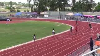 Houston Sonics Bantam Girls 4x100 - 5/11/2013