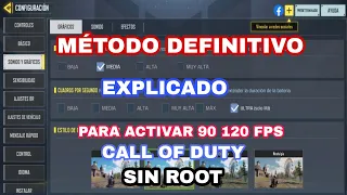 Activate 90-120 FPS Without root in Call of Duty? We Reveal How!