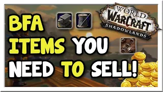 5 Awesome BfA Items You NEED to Be Selling! Forgotten Items #8 | Shadowlands | WoW Gold Making Guide