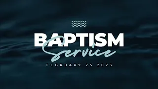 Baptism service