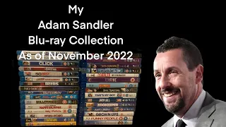 My Entire Adam Sandler Blu-ray Collection (plus Character name)
