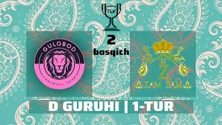 “Poytaxt Ligasi Kubogi-2024”Ikkinchi guruh bosqichi. 1-tur“GULOBOD” - “ZAM ZAM” - 10:3