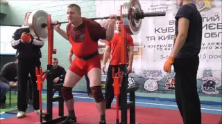 Приседания мужчины 100-125+ кг и все категории экипы. Кубок Киева 2015 (UPC)
