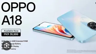 OPPO A18 Unboxing 4gb 128gb Blue Colour