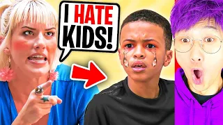 EVIL BABYSITTER Mistreats KID, What Happens Next Is Shocking!? (LANKYBOX REACTS TO DHAR MANN!)