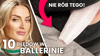 Kształt Ballerina / Trumienka - 10 błędów, które możesz popełnić! Przedłużanie żelem | Indigo Nails