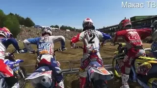 Мотокросс с супер графоном MXGP2MXGP2: The Official Motocross Videogame . Макасный обзор.