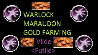 THE BEST 55g/hr Warlock Maraudon Gold Farming Guide Classic (Better than Staysafes method)