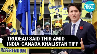 Trudeau's 'Freedom Of Speech' Defence On Khalistan; Canadian PM's 'Awkward Meet' With Modi | Watch