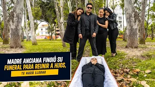 Anciana madre fingió su funeral por reunir a sus hijos | Madre anciana fingió su funeral a hijos