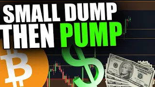 SMALL BITCOIN DUMP THEN MASSIVE PUMP? BEWARE THIS LEVEL!