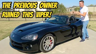 I accidentally bought the MOST ANNOYING Dodge Viper in the USA (it was also really CHEAP)