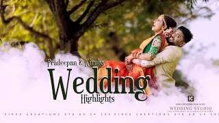 "A Beautiful Beginning: Praddepan + Kiruba Tamil Wedding Highlights" | Kirks Creations