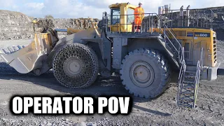 Operator P0V Komatsu WA800 Wheel Loader