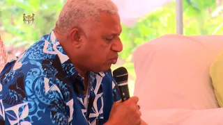 Fijian Prime Minister officiates the commissioning of nursing quarters at Dawasamu