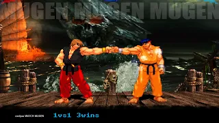 Super Ken vs Super Ryu | MUGEN 1vs1