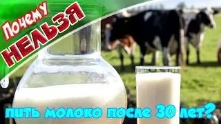 ➤Почему нельзя пить молоко после 30 лет?➤