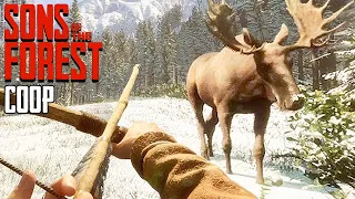 Sons of The Forest Gameplay Deutsch COOP #23 - Irre Elchjagd im Eis