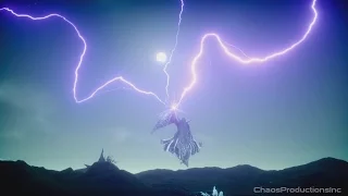 Final Fantasy XV Summoning Ramuh (Indoor animation)