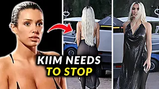 Kim Kardashian Caught Looking Exactly Like Bianca Censori In Public