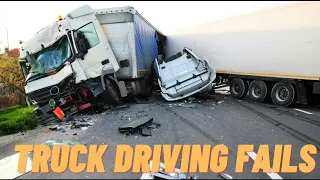 THE ULTIMATE TRUCK CRASH COMPILATION WITN NO LIGHT/SMALL TRUCKS | 18+