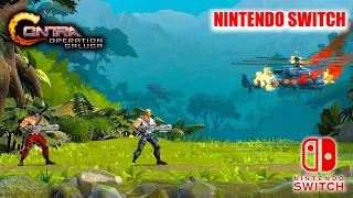 Contra Operation Galuga Nintendo Switch Full Demo Gameplay