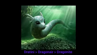 How would Dragonite look in real life??|Dratini pokemon evolution #youtubeshorts #anime #1k #pokemon