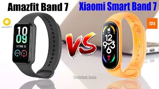 Amazfit Band 7 vs Xiaomi Smart Band 7 Comparison |  Which is the best ?