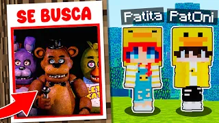 BUSCAMOS a LOS ANIMATRÓNICOS de FIVE NIGHTS AT FREDDY'S en MINECRAFT!