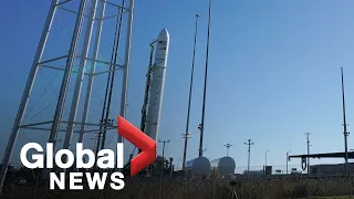 Northrop Grumman’s Antares rocket launches Cygnus cargo ship to ISS