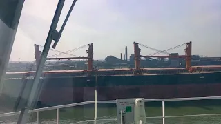 EXTREMELY CLOSE PASSING OF BIG SHIPS ( CLOSE QUARTER SITUATION)