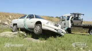 SidePuller Recovery Episode 2/10-Recover a vehicle that has been high centered on an object