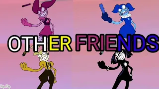 OTHER FRIENDS(pink vs blue vs yellow vs white)