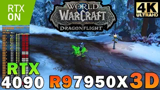World Of Warcraft Dragonflight 4K | Ryzen 9 7950X3D | RTX 4090 | Ray Tracing | Maximum Settings
