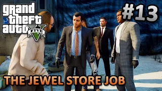 GTA 5 - Mission #13 - The Jewel Store Job [4K 60fps Enhanced Graphics]